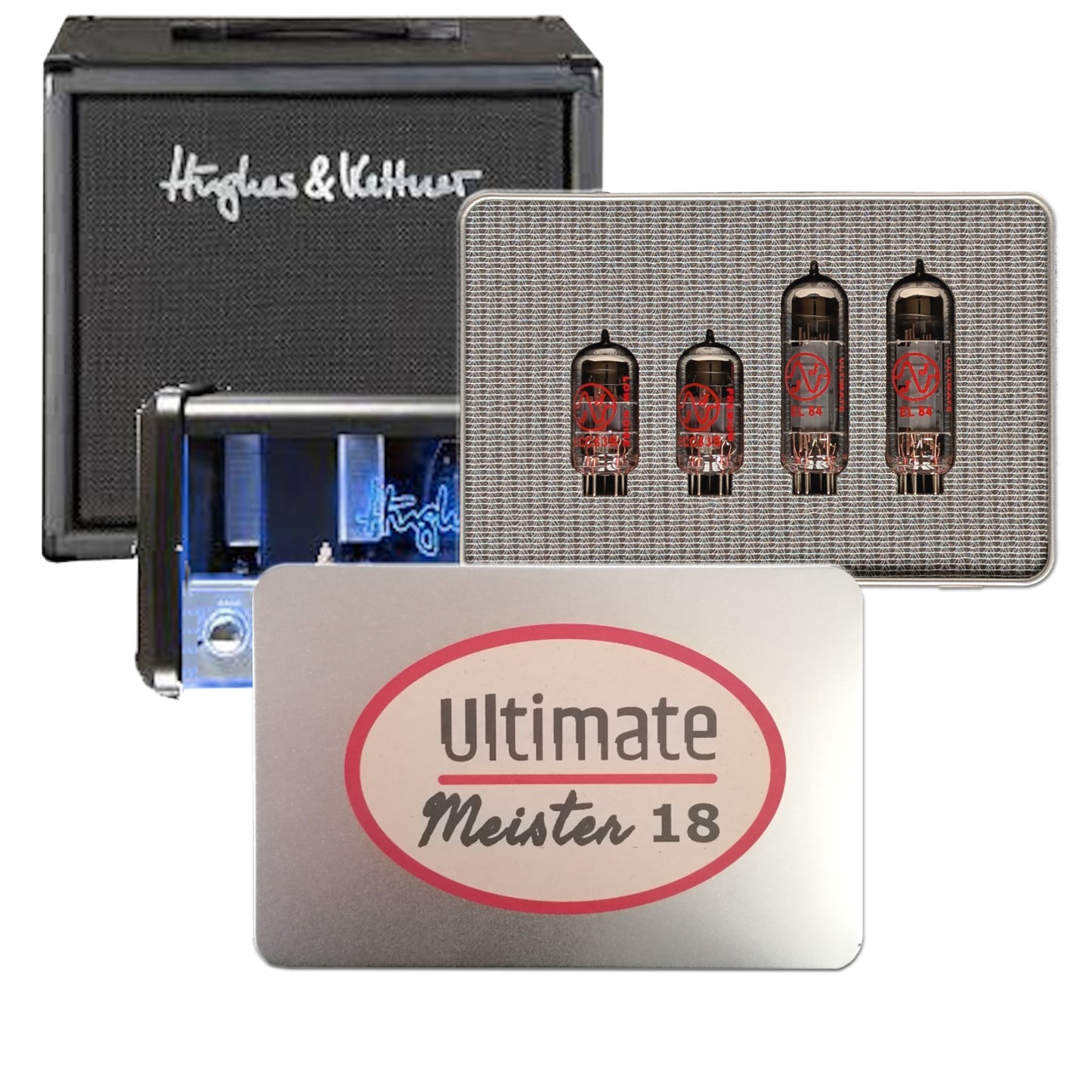 Lampes de retubage tubemeister Deluxe 18 / 20 W Hughes & Kettner. H&K