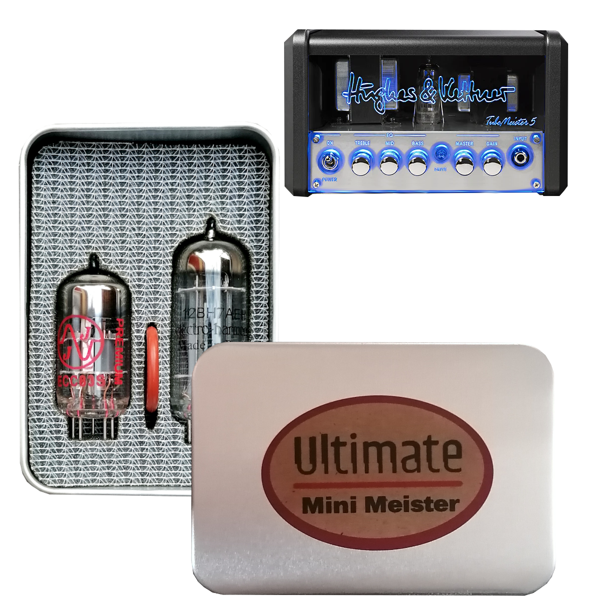 Lampes de retubage pour Tubemeister 5 watts Hughes & Kettner. H&K
