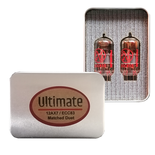 Duet de 12AX7 / ECC83 Premium JJ appairées
