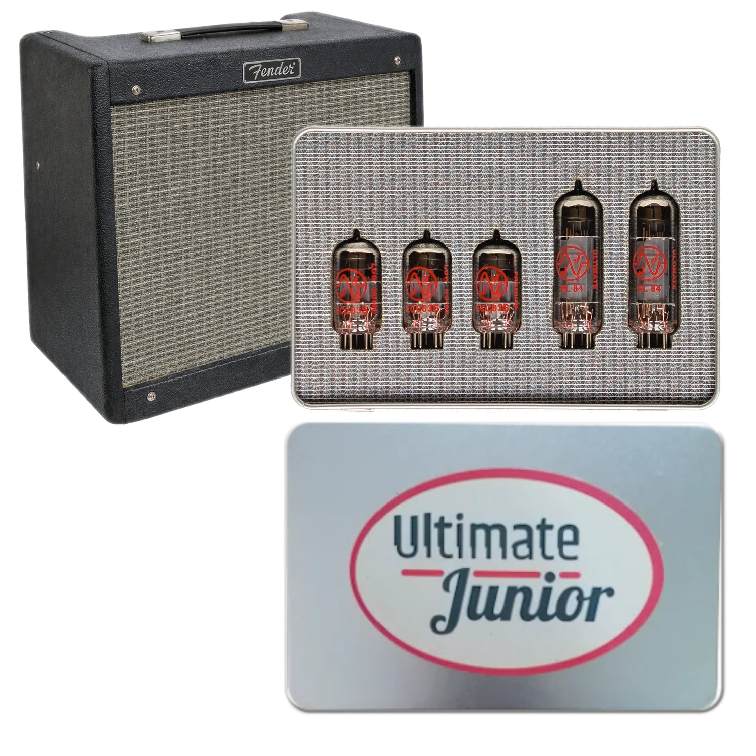 Lampes pour Blues Junior. 12ax7 / ecc83JJ , el84 JJ appairées.