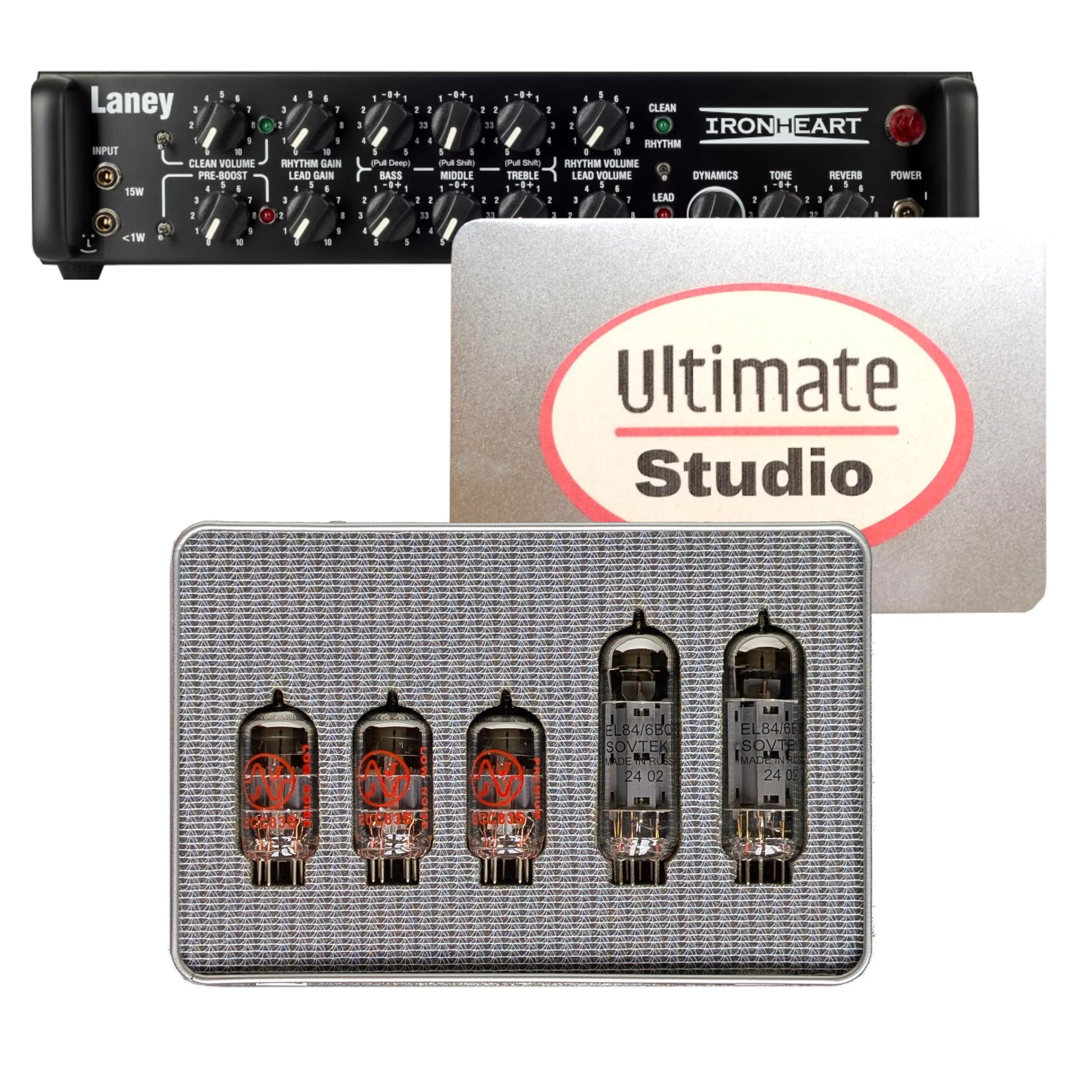 Kit de retubage complet pour Iron Heart Laney. Option Sovtek. (el84)