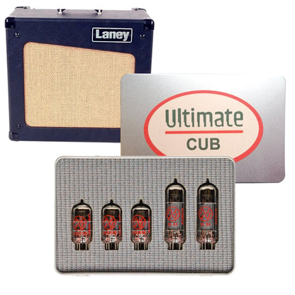 Lampes pour le Cub 12 Laney Option JJ, boite métal. Ultimate Cub