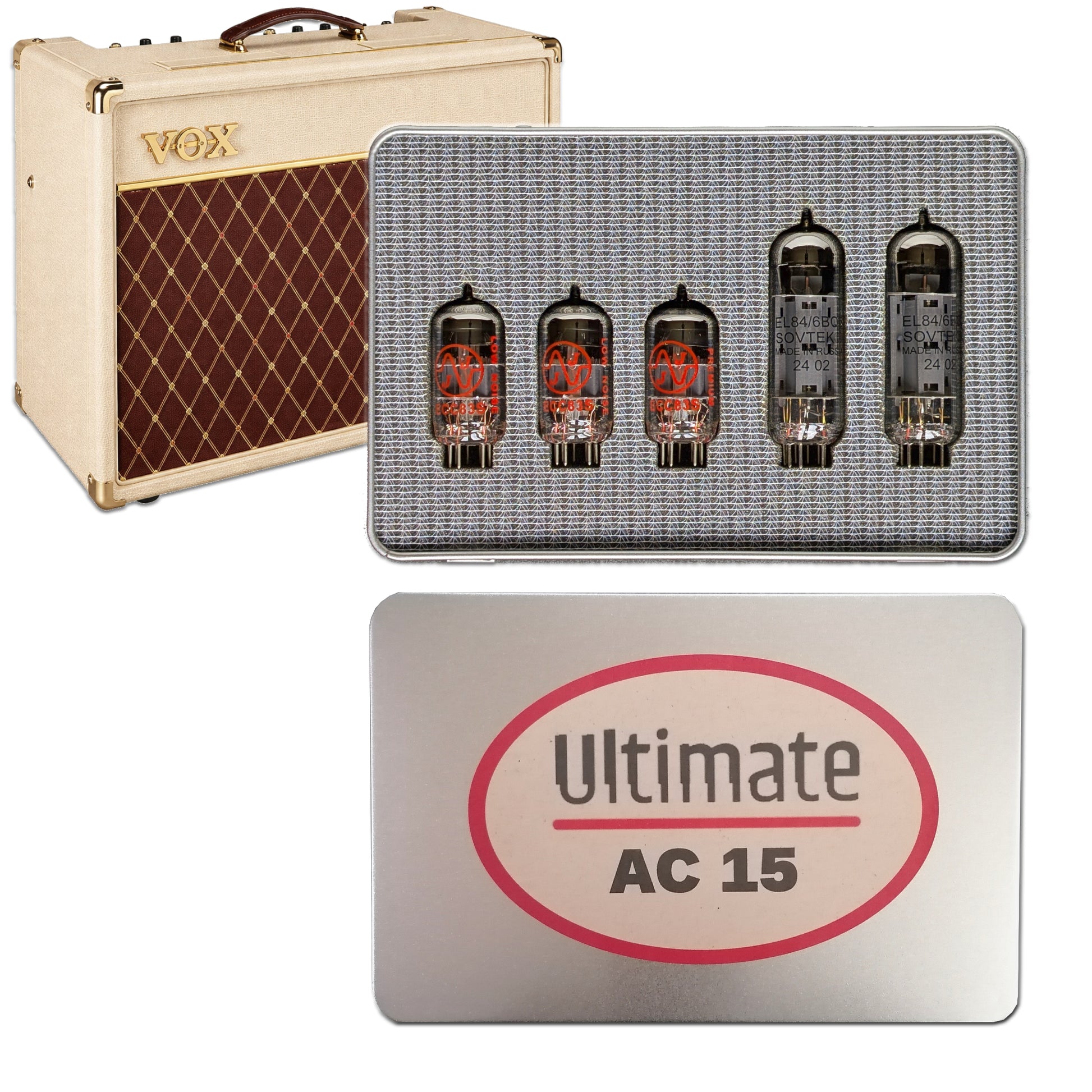 Lampes de retubage Sovtek pour Vox AC15 (el84)