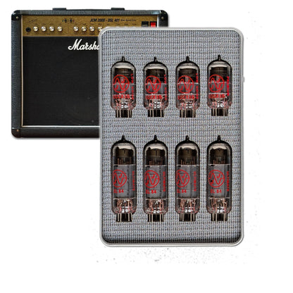 Lampes JJ ecc83s et el 84 pour Marshal DSL 401. Vue de face.