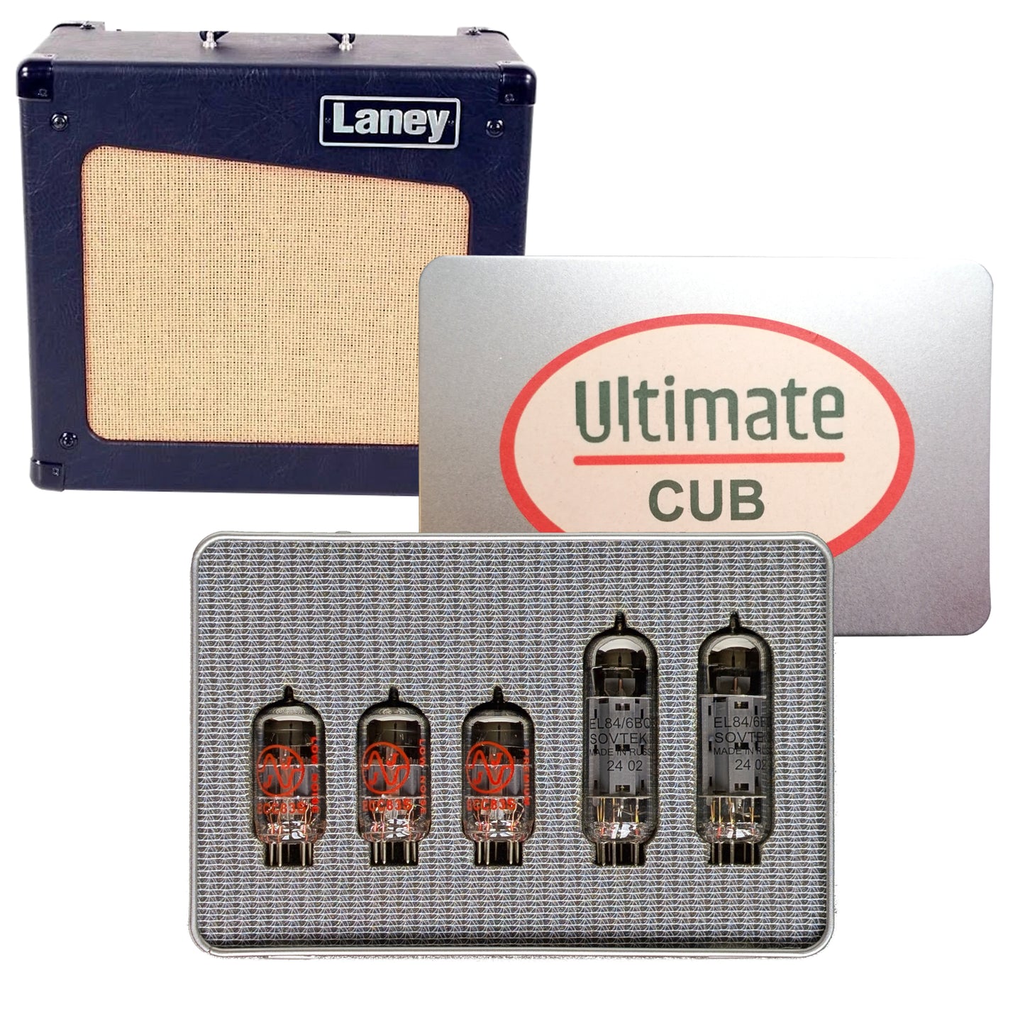 Lampes pour Laney LC15. Kit option Sovtek. Tubes appairés. Driver Premium