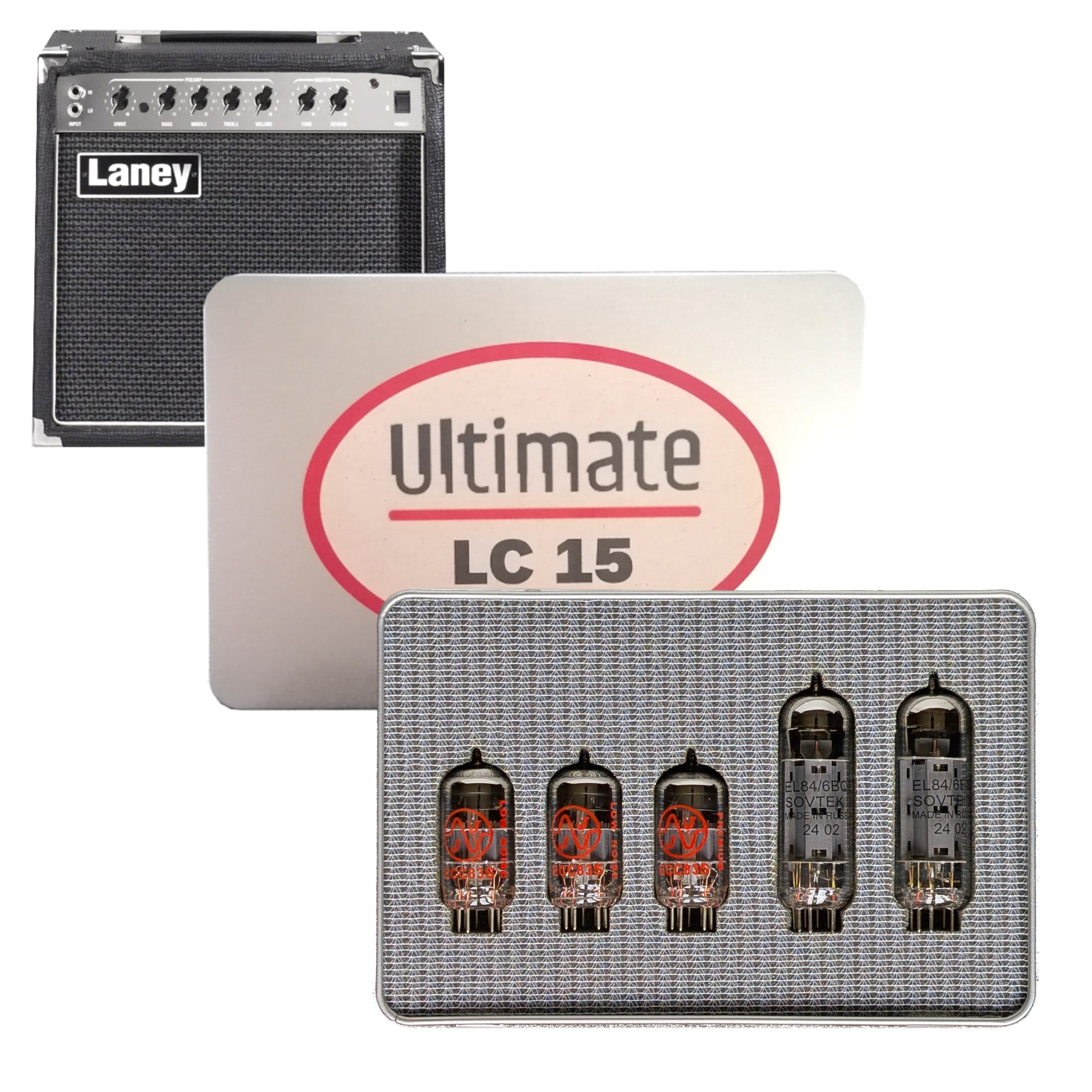 Kit de retubage option Sovtek pour le Laney LC15
