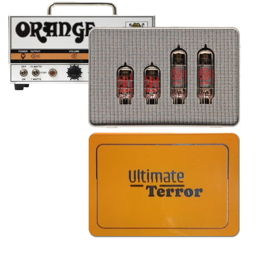 Lampes de retubage pour Tiny Terror Orange. Option JJ ( el84 appairées)