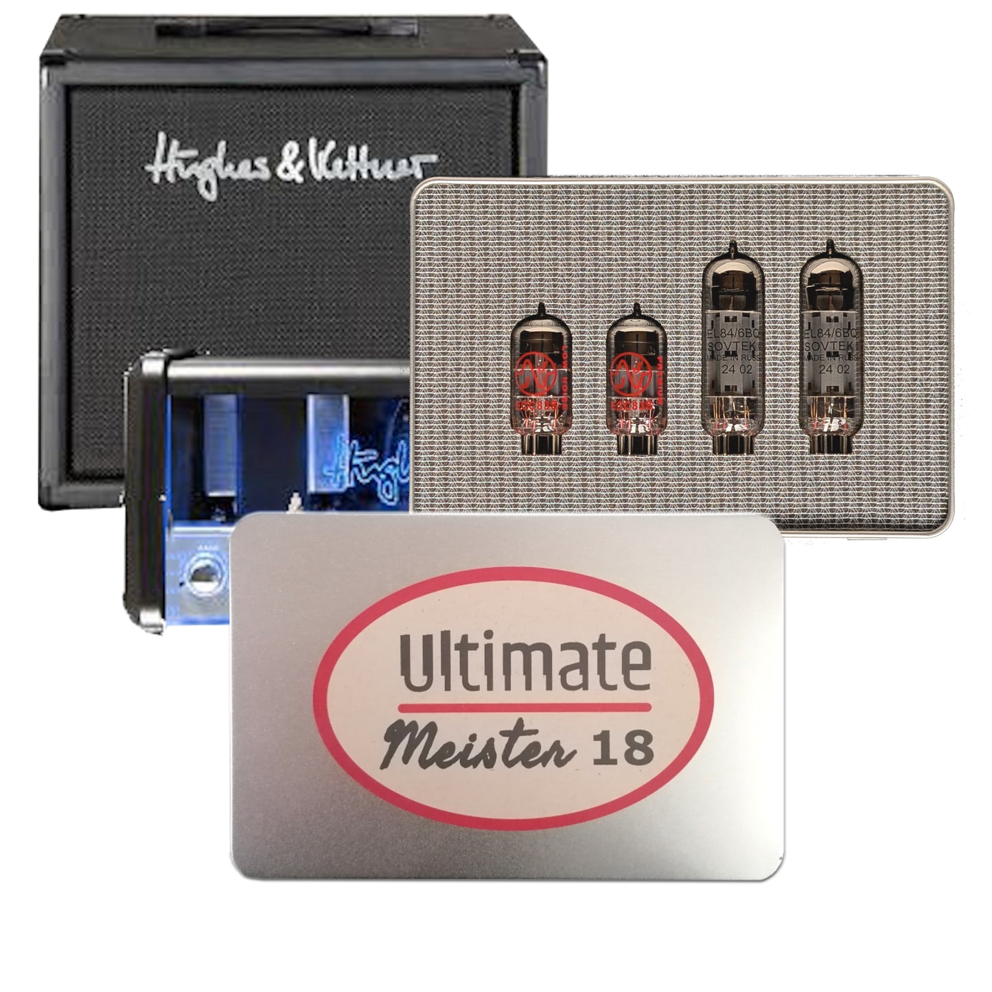 Lampes de retubage tubemeister Deluxe 18 / 20 W Hughes & Kettner. H&K