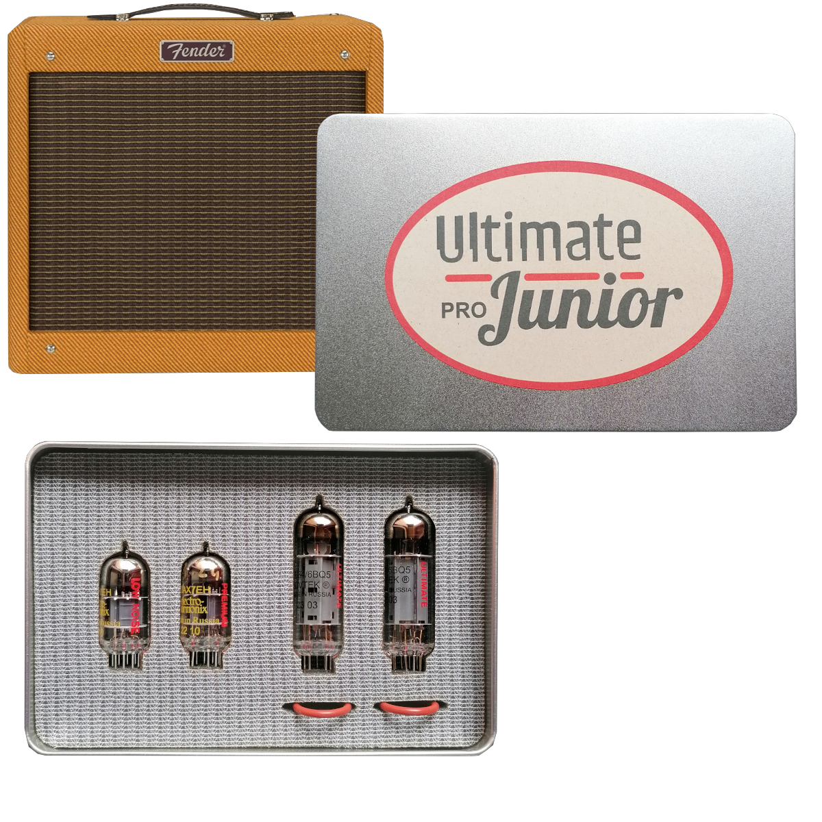 Jeu de lampes de retubage Pro Junior Fender. (JJ / EH)