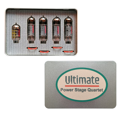 EL84 Quartet + Driver 12AX7 / ECC83 Premium. ULtimate quartet+
