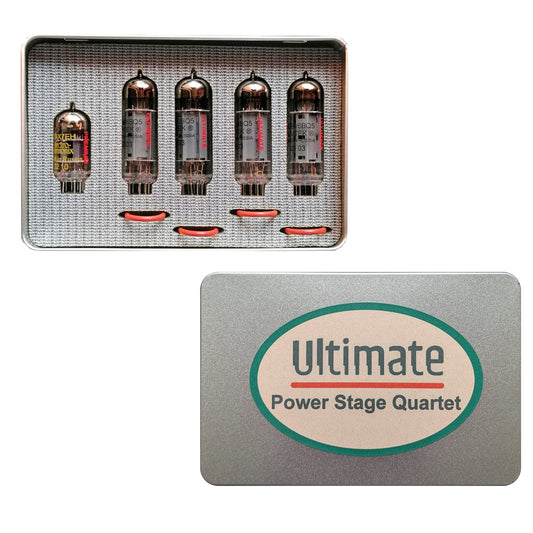 EL84 Quartet + Driver 12AX7 / ECC83 Premium. ULtimate quartet+