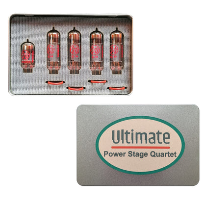 EL84 Quartet + Driver 12AX7 / ECC83 Premium. ULtimate quartet+