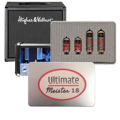 Lampes de retubage tubemeister Deluxe 18 / 20 W Hughes & Kettner. H&K