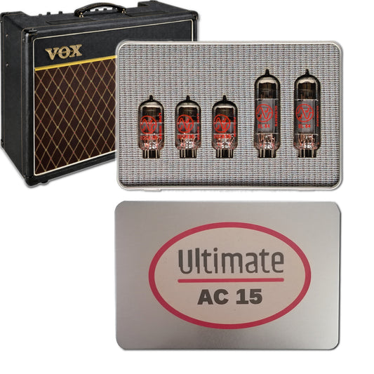 Lampes de retubage pour Vox AC15 C1, C2 et CH. Ultimate AC15