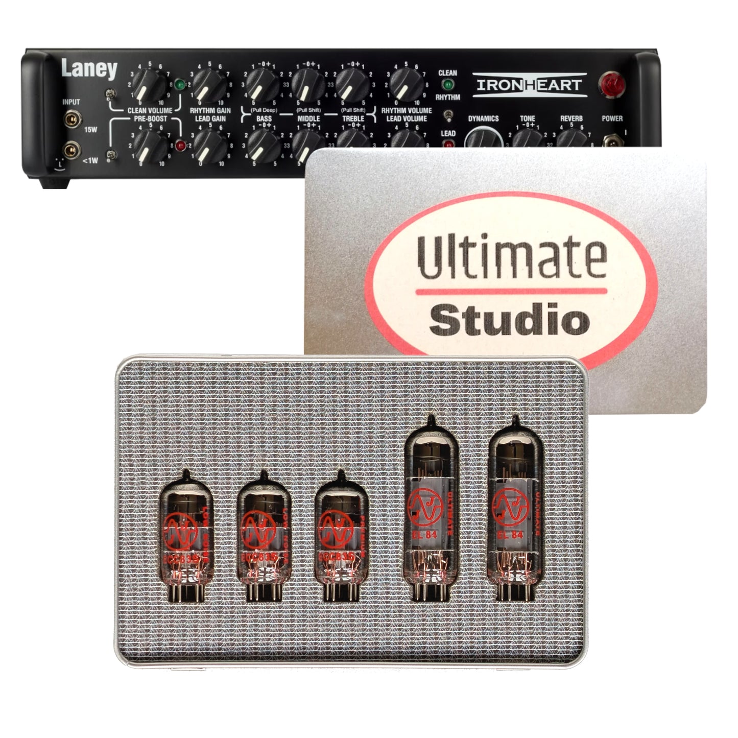 Kit de retubage complet pour Iron Heart Laney. Option JJ (el84 appairées)