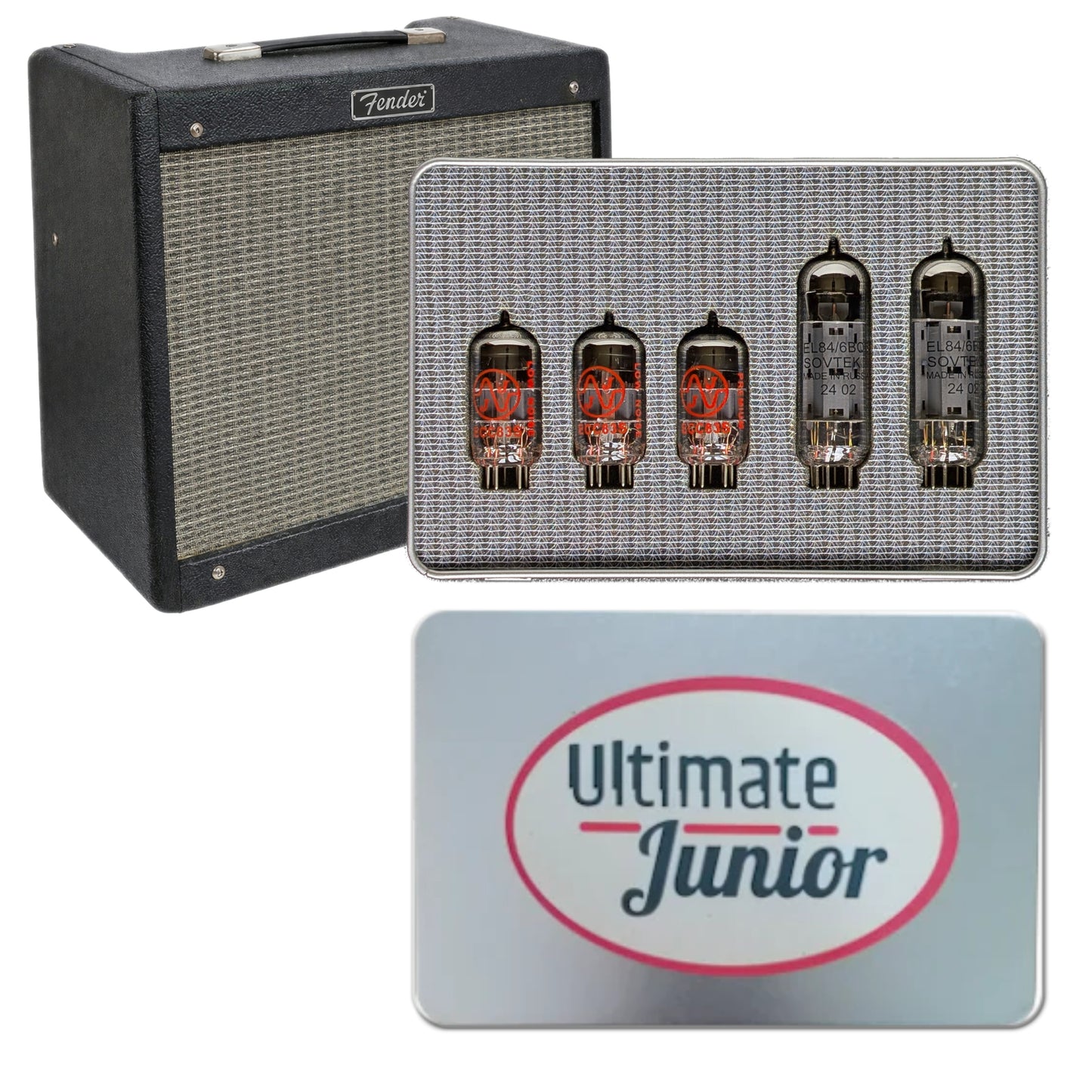 Lampes pour Blues Junior. 12ax7 / ecc83JJ , el84 Sovtek appairées.